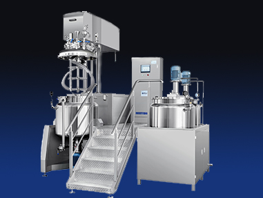 SME-BE500L真空乳化機(jī)，下均質(zhì)螺帶攪拌